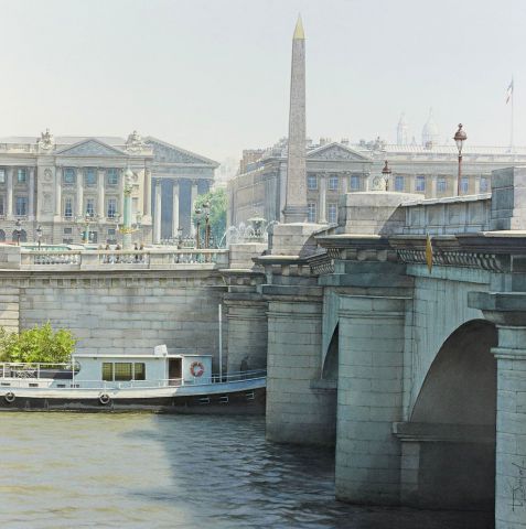 Le grand Carré de Paris  - Peinture - Thierry Duval