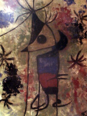 miro reproduction - Peinture - mazuera miro reproduction - Peinture - mazuera