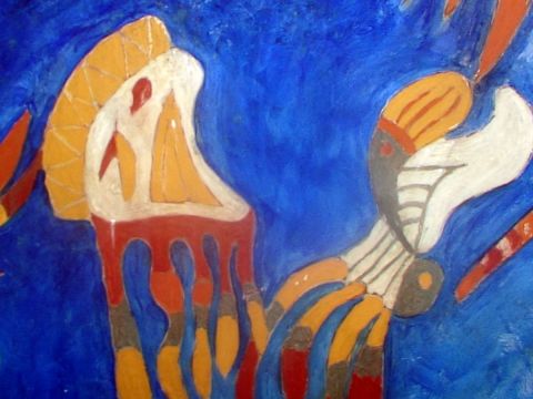 meduse - Peinture - mazuera meduse - Peinture - mazuera