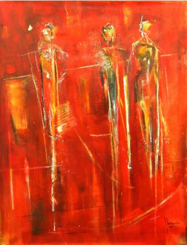 Portrait de ville variation 50 - Peinture - Maman georges Portrait de ville variation 50 - Peinture - Maman georges