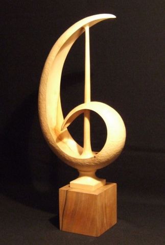 Lyre - Sculpture - Christian DOUARD