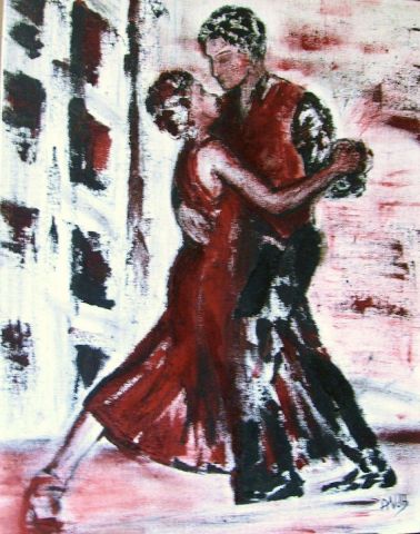 L'artiste Anne Van der Haegen - Tango duende