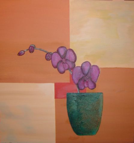 L'orchidee - Peinture - Torres