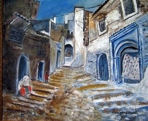 L'artiste annielasry - village tunisien