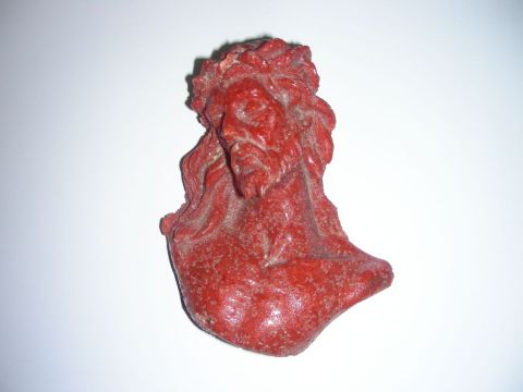 Christ expiant - Sculpture - Davide Zaffaroni Christ expiant - Sculpture - Davide Zaffaroni