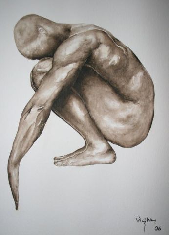 L'artiste Stephanie VIGNAUX - Cela avait ete une de ces nuits de fin d'ete etouffante par sa moiteur L'artiste Stephanie VIGNAUX - Cela avait ete une de ces nuits de fin d'ete etouffante par sa moiteur