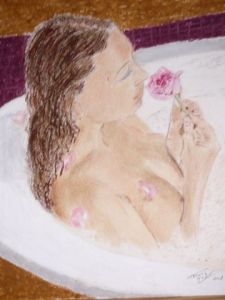 Voir cette oeuvre de framich: bain a la rose