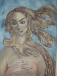 Voir le détail de cette oeuvre: La naissance de Venus d'apres Botticelli