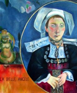 Voir le détail de cette oeuvre: La belle angele Gauguin