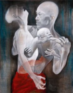 Peinture de Eric Dequidt: corps et ames