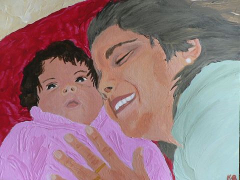 Amour Maternel Peinture Karol Amour Maternel Peinture Karol