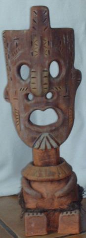 Masque Africain - Sculpture - gaia