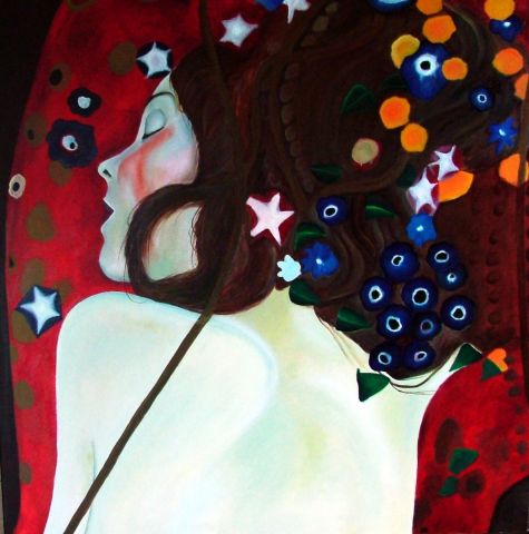 L'artiste Dimitri DIEU - Klimt
