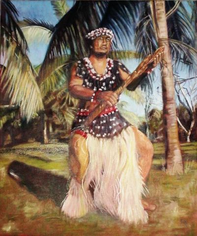 le maori - Peinture - Tania34