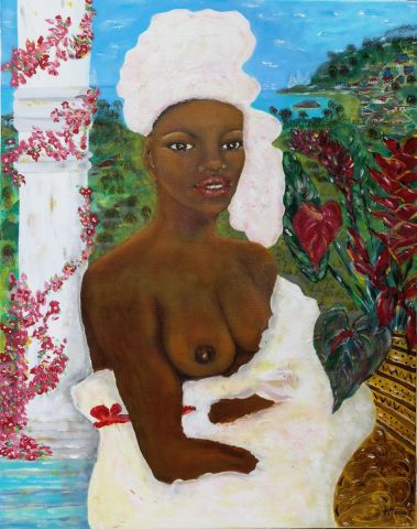 L'artiste H MAUDET - Sérénité créole