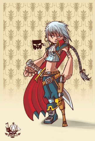 Pirate - 9 - Illustration - supacat Pirate - 9 - Illustration - supacat