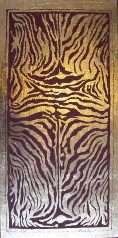 L'artiste Mabdeco - Le tigre or