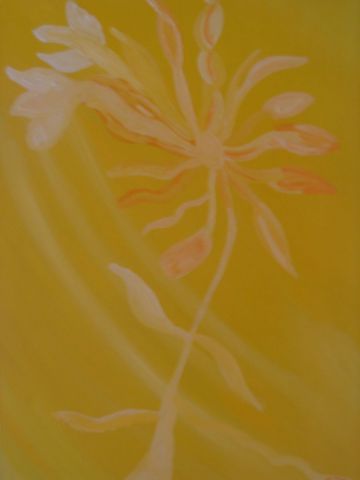 La Fleur - Peinture - Anabel Cros