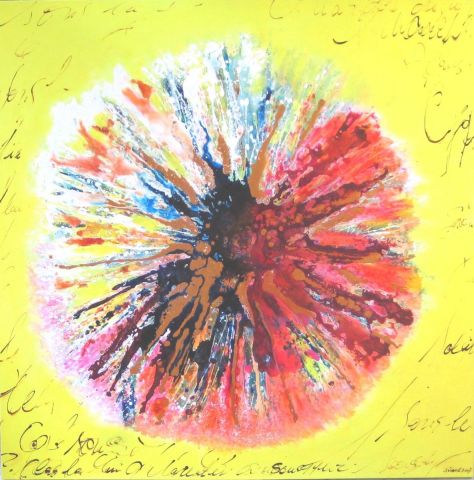 Citrus flash - Peinture - Natalie Sicard Citrus flash - Peinture - Natalie Sicard