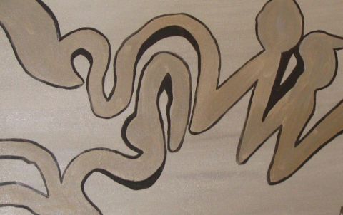 Le Serpent - Peinture - Anabel Cros