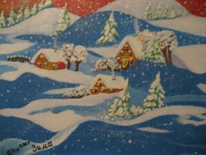 Peinture de ALTAIR: Je me souviens de la neigeI remember snow