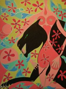 Voir cette oeuvre de PASCALE DELORY: la panthere noire