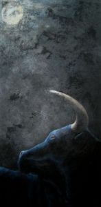 Peinture de K: El Toro de luna