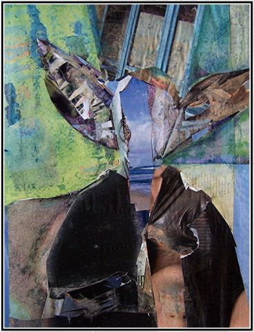 l'ami de Thais - Collage - Guy Garnier l'ami de Thais - Collage - Guy Garnier