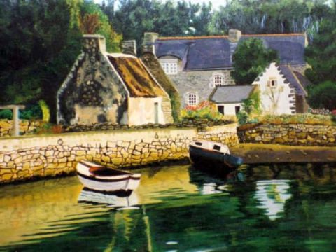 L'artiste fafa - maison bretonne 