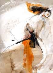 L'artiste corine Pagny - nu