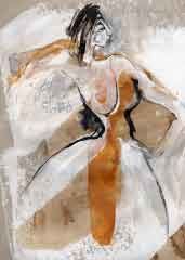 L'artiste corine Pagny - danse