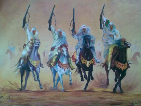 fantazia - Peinture - sebaa mohammed