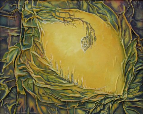 le citron - Peinture - Brigitte Stier