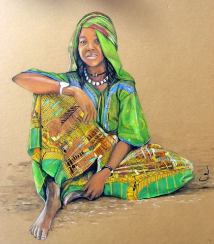 L'artiste naho - jeune femme Fochda