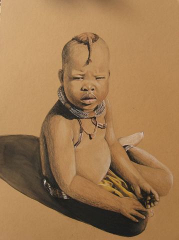 L'artiste naho - bebe himba