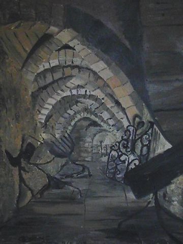 cave du st jacques conches en ouche - Peinture - oeilme cave du st jacques conches en ouche - Peinture - oeilme