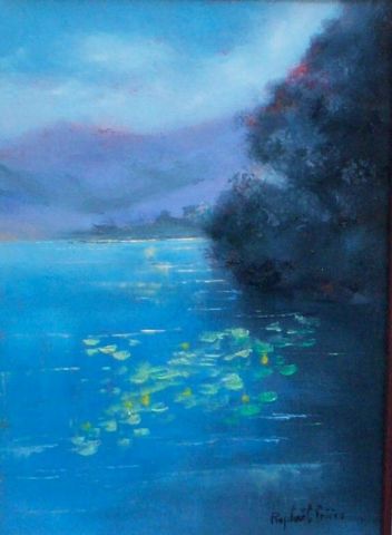 Lac d'Aiguebelette - Peinture - Raph
