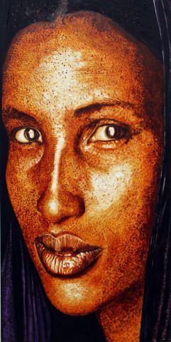 L'artiste Pascal Lamy-Rousseau - beaute noire