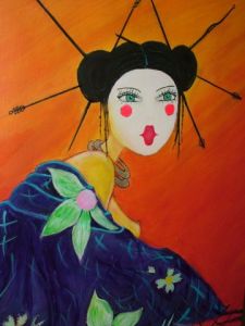Oeuvre de lapsypuce: la geisha