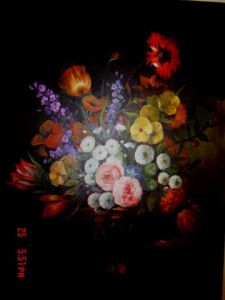 Voir cette oeuvre de Luigi Latini De Marchi - Maitre Venitien : Two Roses