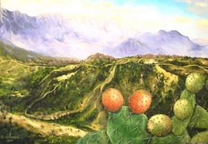 Voir le détail de cette oeuvre: paysage kabyle
