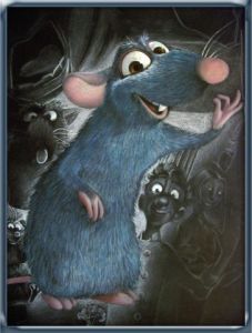 Dessin de Mamar: Ratatouille