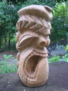 Sculpture de Zeller David: Tiki Gwada