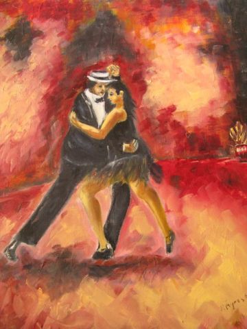 tango argentin - Peinture - robin