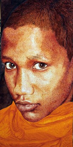 L'artiste Pascal Lamy-Rousseau - free tibet