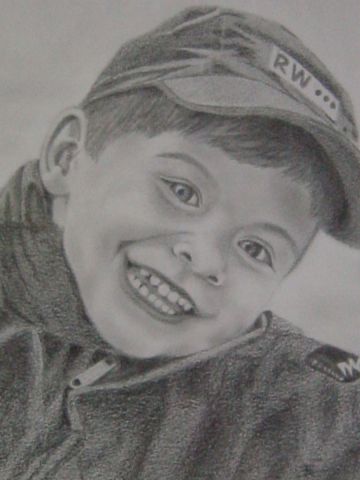 Portrait d'enfant - Dessin - Karine Penvern-Deruelle Portrait d'enfant - Dessin - Karine Penvern-Deruelle