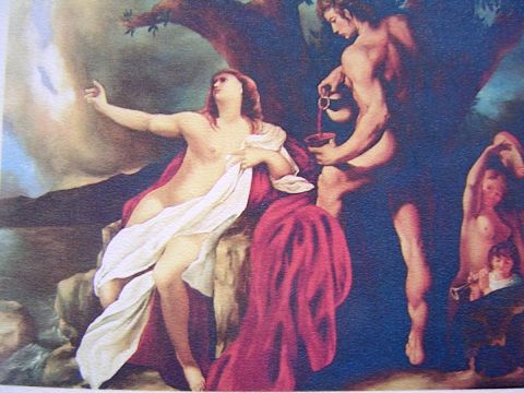 BACCHUS AND ARIADNE - Peinture - Luigi Latini De Marchi - Maitre Venitien BACCHUS AND ARIADNE - Peinture - Luigi Latini De Marchi - Maitre Venitien