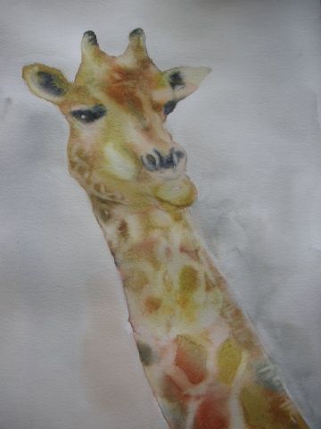 L'artiste Foriat Isabelle - la girafe