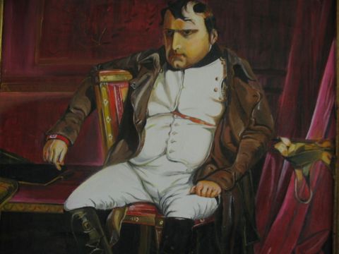 L'artiste jean paul gahinet  - napoleon