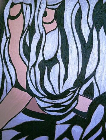 indecense - Peinture - Corinne BIHAN MARTEL